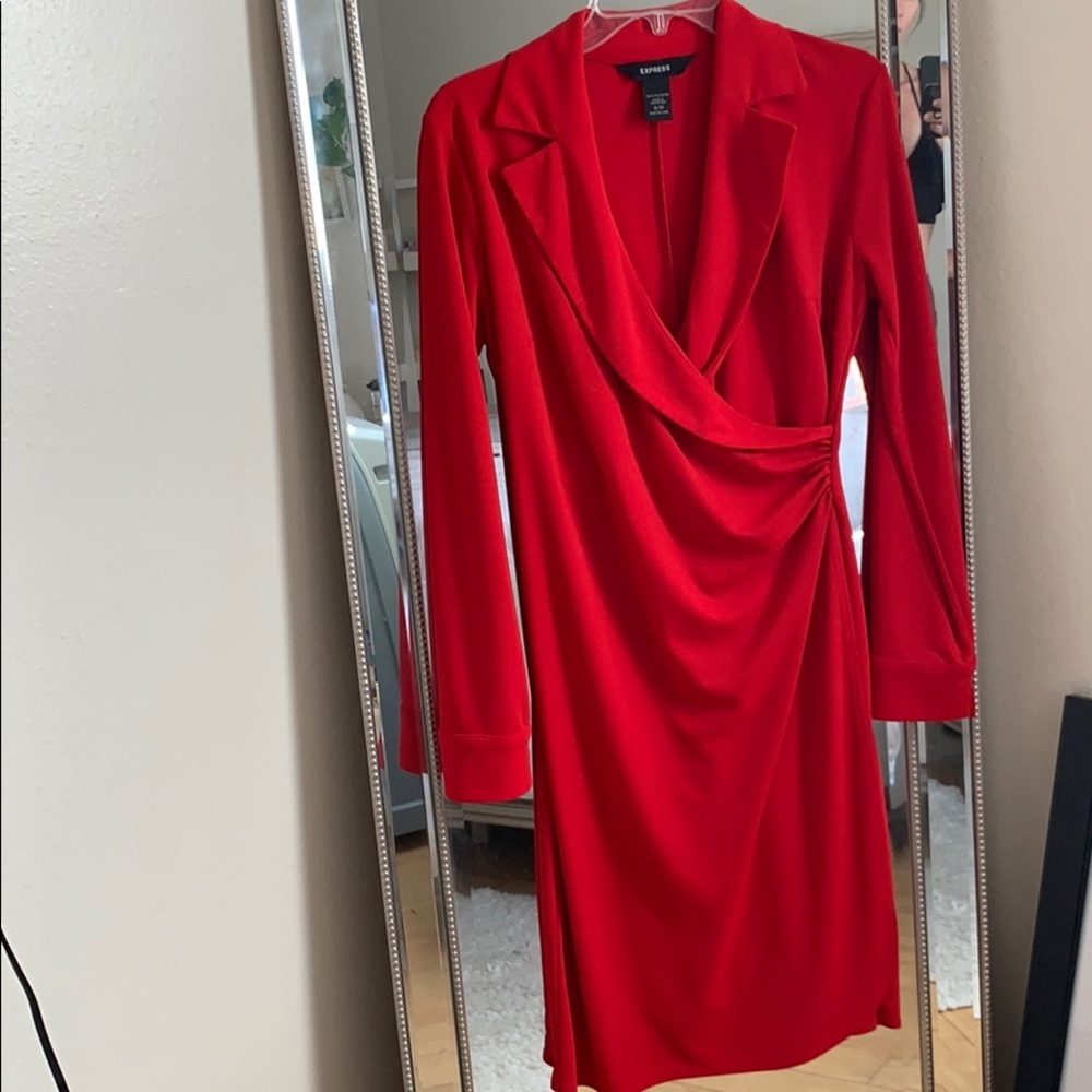 Express wrap dress